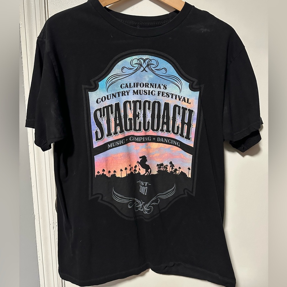 Vintage 2017 StageCoach Music Festival T-shirt